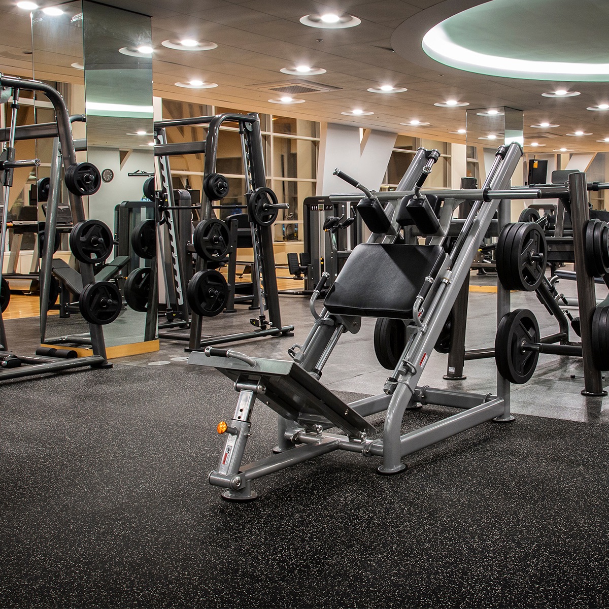 Piso en Rollo para Gimnasio Alta Resistencia