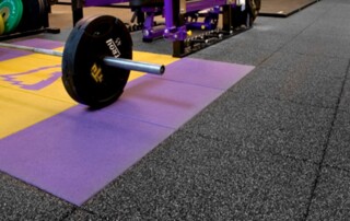 Piso para Gimnasio Antiderrapante de 20mm