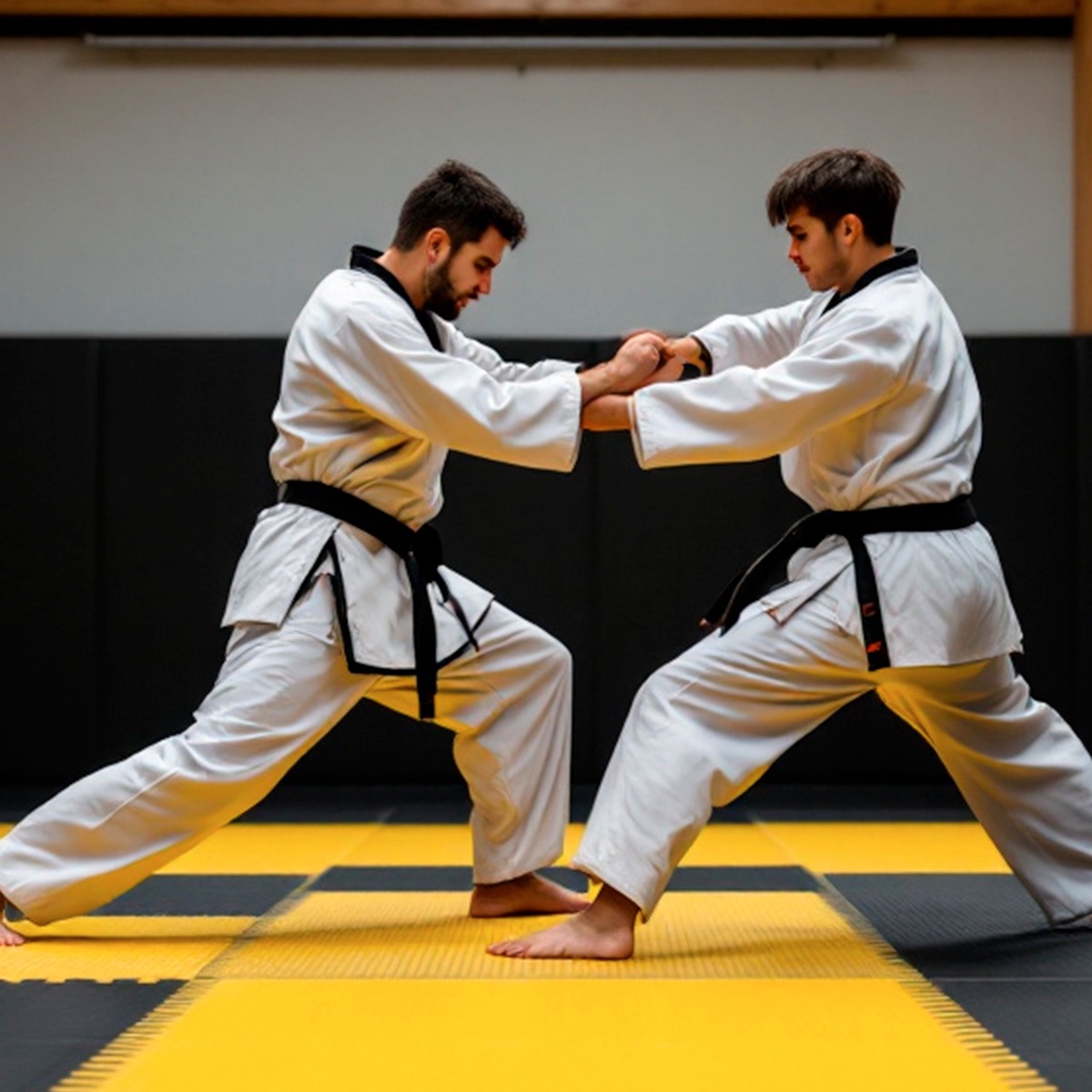 Piso Tatami Reversible para Artes Marciales